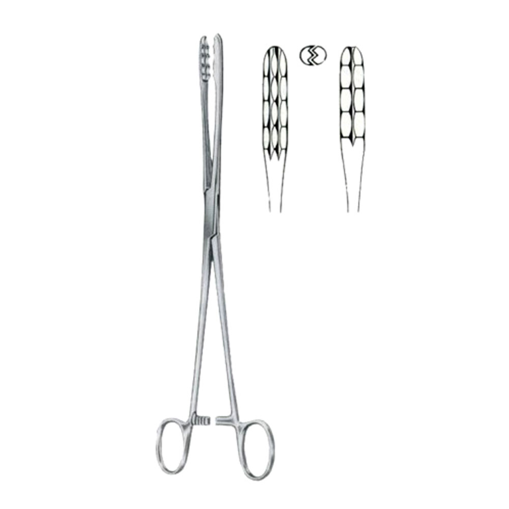 Ulrich Cotton Swab Forceps BJ Straight 22cm 8/ 3/4" 1 Ulrich Cotton Swab Forceps BJ Straight 22cm 8/ 3/4"