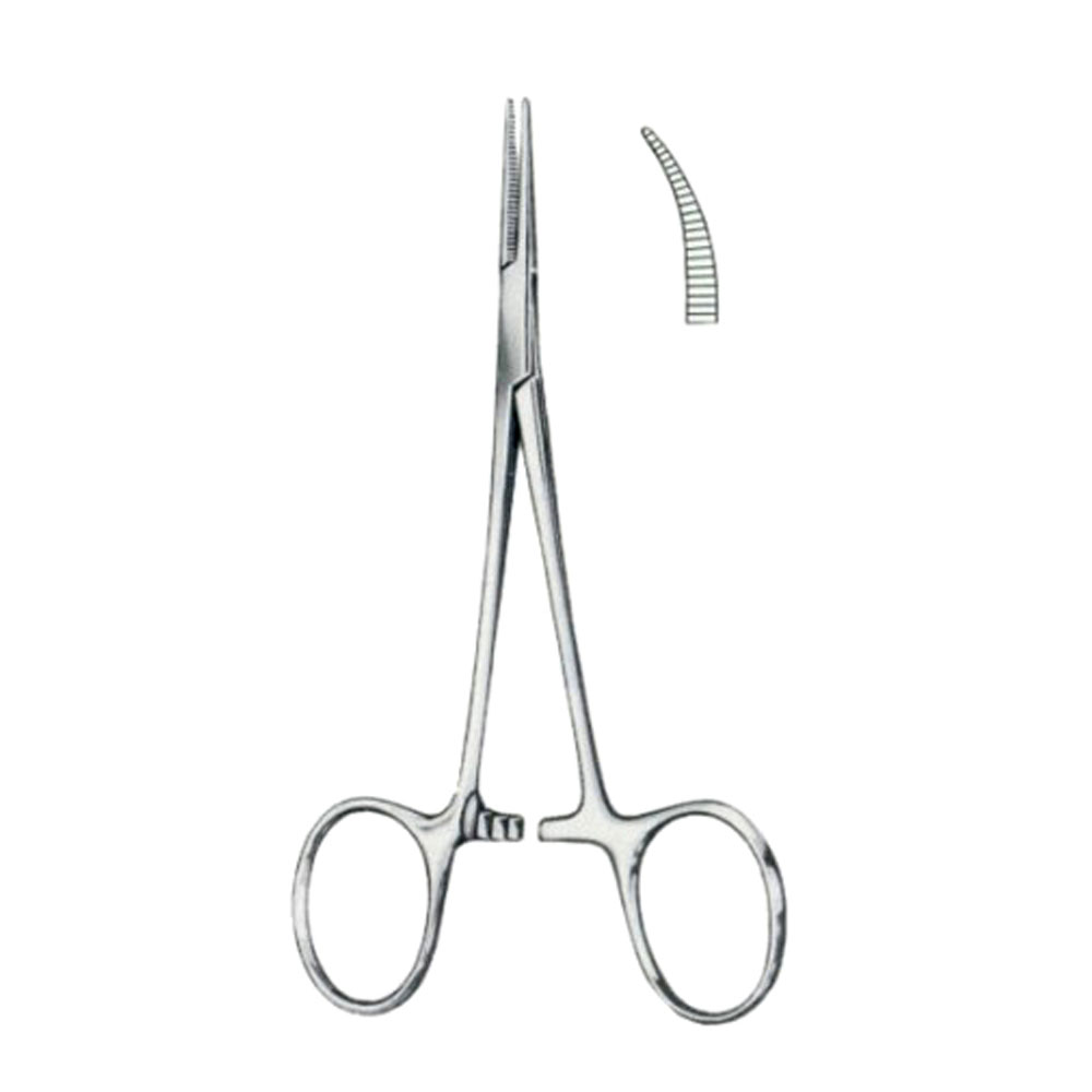 Micro-Mosquito Hemostatic Forceps BJ Curved 10cm/4 1 Micro-Mosquito Hemostatic Forceps BJ Curved 10cm/4