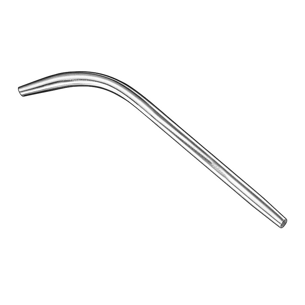 Suction tube, s.s., 14 cm, 4 mm diam Suction tube, s.s., 14 cm, 4 mm diam.