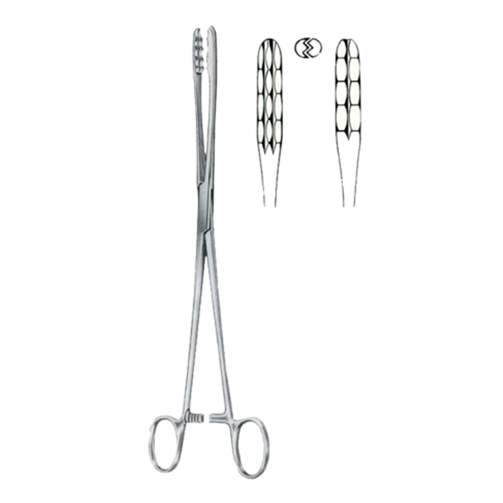 Ulrich Cotton Swab Forceps BJ Straight 25cm/10" 1 Ulrich Cotton Swab Forceps BJ Straight 25cm/10"