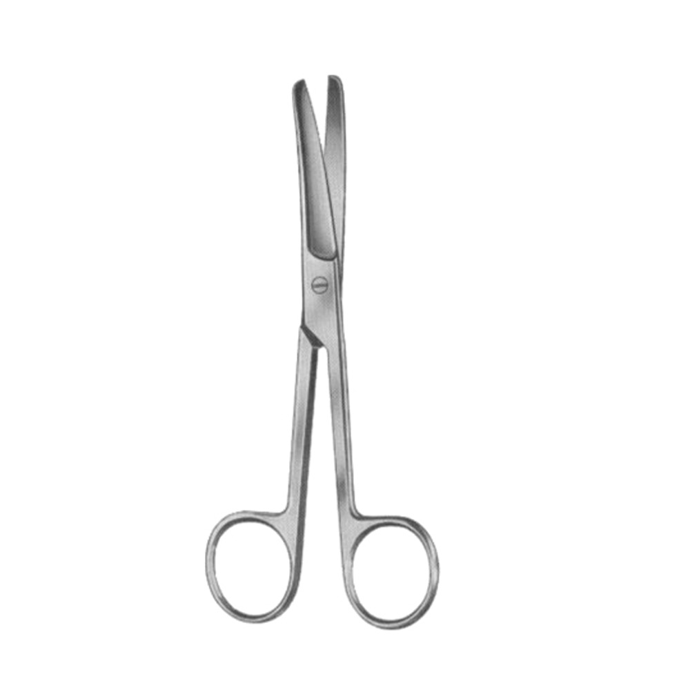 Operating Scissors Curved Fig # 1 10cm/4" Bl/Bl 1 Operating Scissors Curved Fig # 1 10cm/4" Bl/Bl