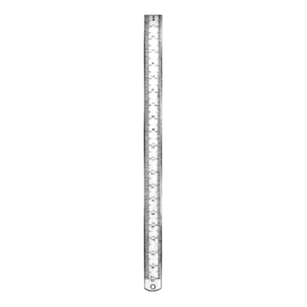 Ruler Metal 30cm