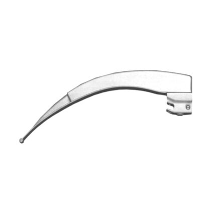 Fiber Optic Laryngoscope Blades Fig # 4, working length 130mm, Men's