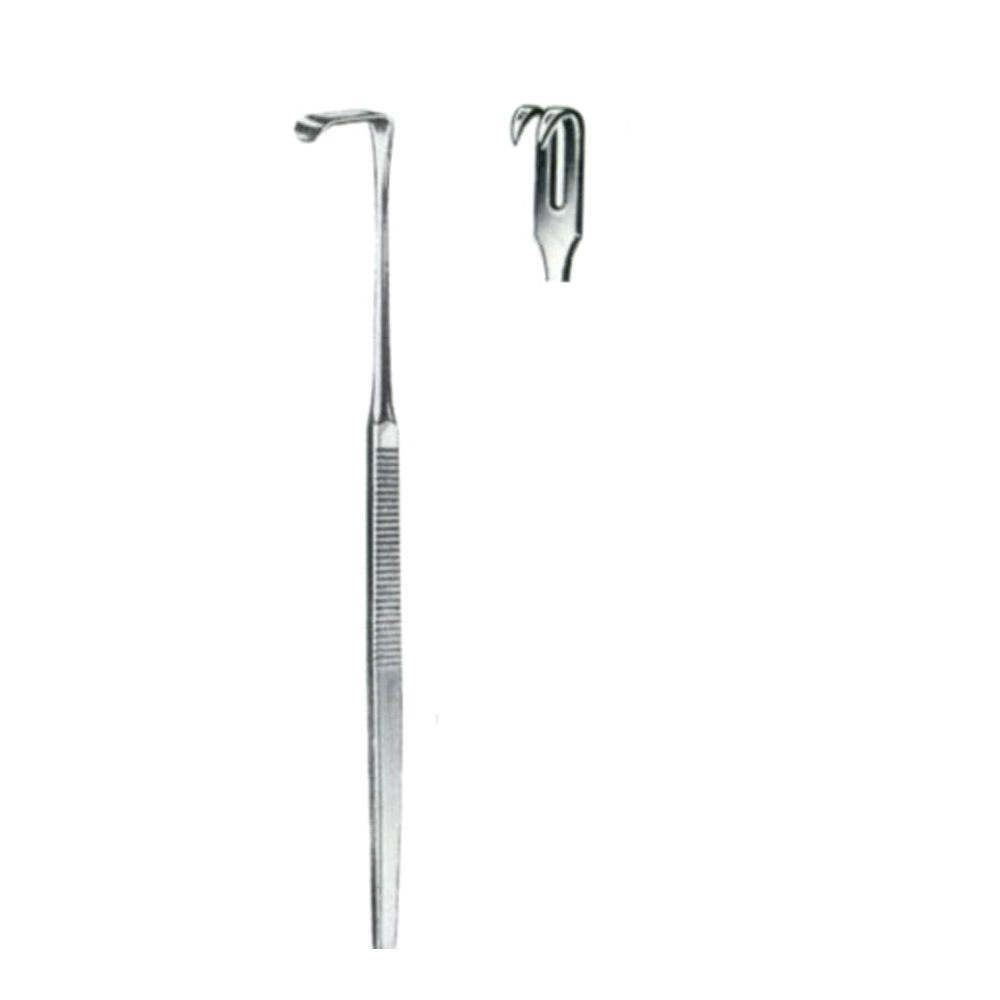 Wound Retractors Standard Blunt 2 Prongs16cm/6 1/4" 1 Wound Retractors Standard Blunt 2 Prongs16cm/6 1/4"