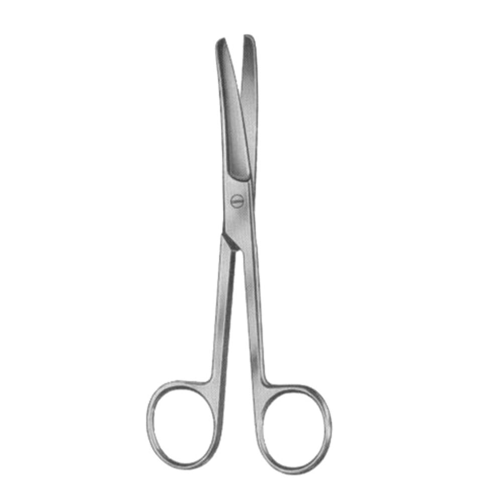 Operating Scissors Curved Fig # 1 16cm/6 1/4" Bl/Bl 1 Operating Scissors Curved Fig # 1 16cm/6 1/4" Bl/Bl