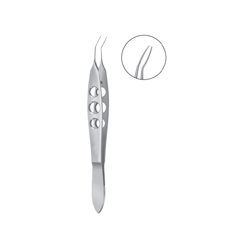 Buratto Soft IOL Inserting Forceps, extra delicate highly polished convex jaws 1 Buratto Soft IOL Inserting Forceps, extra delicate highly polished convex jaws