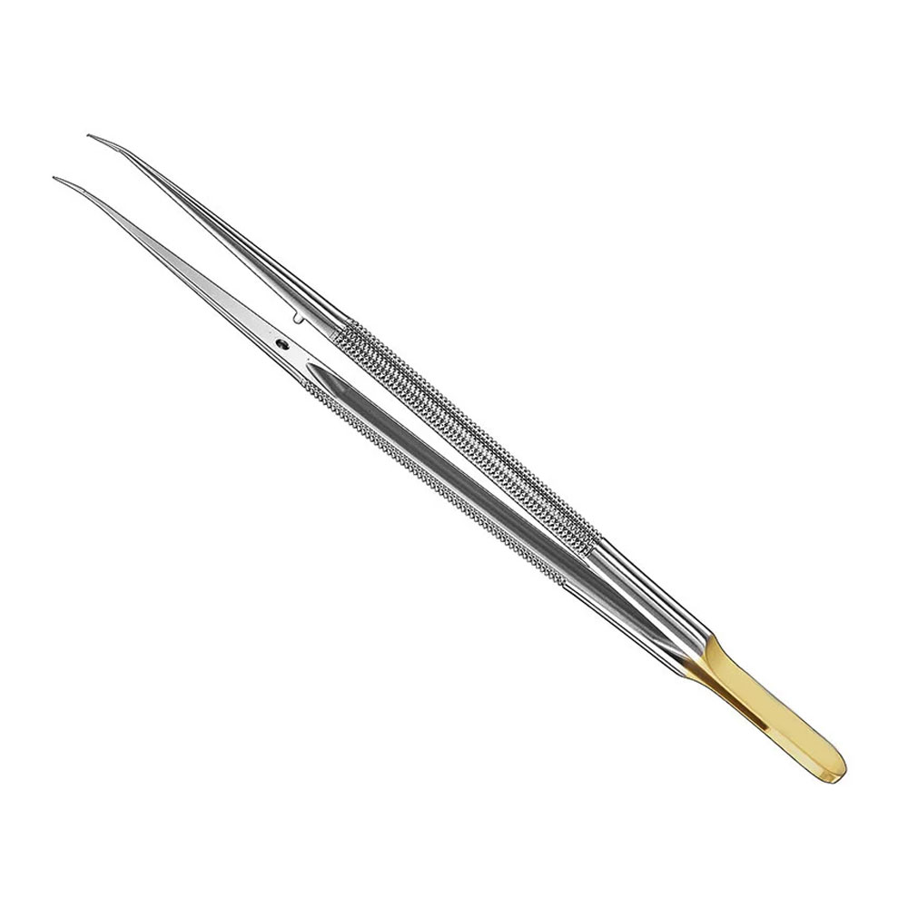Micro-tissue forceps, 18 cm, cvd Micro-tissue forceps, 18 cm, cvd., 0, 4 mm